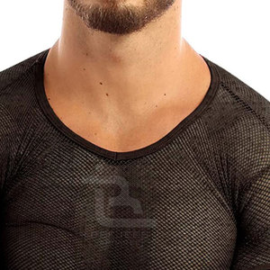 2025 T-shirt en maille de coton et polyester de style OEM T-shirt en maille le plus populaire à vendre - Product Image 6