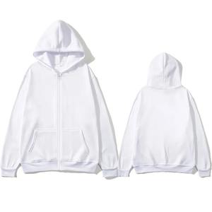 100% sudaderas con capucha de algodón para hombre, estilo informal de invierno, patrón sólido, impresión Digital frontal, servicio OEM disponible, teñido liso - Product Image 5