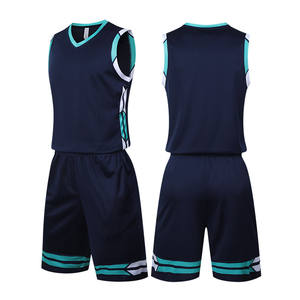 Uniforme de Baloncesto Personalizado al por Mayor, Conjunto Completo Nuevo, Camisetas y Pantalones Cortos de Equipo Lisos, Opción de Tallas Grandes, Ropa de Baloncesto Personalizada - Product Image 1