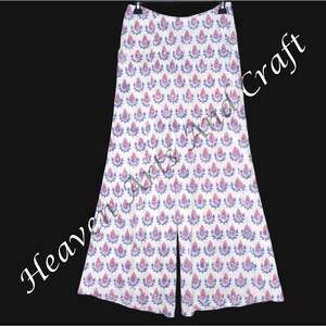 Pantalon d'été évasé personnalisable pour femmes Pantalon ample à jambe large et légère en tissu de coton respirant Pantalon #1 de vente chaude - Product Image 4