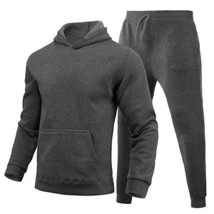OEM Tech Survêtement décontracté pour hommes en polaire coupe ajustée Ensembles de survêtements de jogging de haute qualité Survêtements 2 pièces unis avec logo imprimé XL - Product Image 3