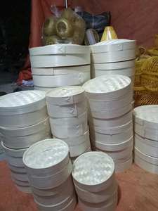 Écologique Utilisation À La Maison À La Main boulette vapeur en bambou-vapeur en bambou 10 pouces 2 niveaux - Product Image 6