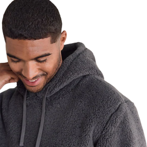 Sudadera con capucha de forro polar suave para hombres y mujeres, sudadera informal cálida con capucha, manga larga, ropa de calle acogedora para invierno, uso diario - Product Image 3