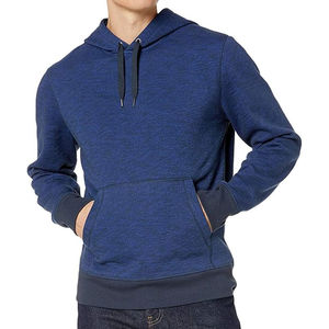 Sweat à capuche de sport pour homme, qualité luxe, personnalisé, respirant, tricoté gaufré, 280g, grammage lourd, écologique, 100% coton, couleur unie, automne - Product Image 1