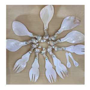 Cuillère en nacre et cuillère en coquillage de qualité supérieure pour le style alimentaire par l'exportateur du Vietnam 99 Gold Data Supplier - Product Image 3