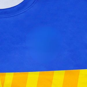 เสื้อฟุตบอลคอกลมแบบสั่งทำพิเศษ ยูนิเซ็กซ์ ระบายอากาศได้ดี ยืดได้สี่ทิศทาง แห้งเร็ว ผลิตจากโพลีเอสเตอร์ แบบซับลิเมชั่น สำหรับทีม - Product Image 4