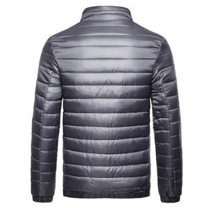 Men's High Quality Stand Collar Winter Puffer <b>Jacket</b> Hot-Selling <b>Canvas</b> <b>Jackets</b> for Outdoor Regular Lightweight Warm Clothing - Product Image 3