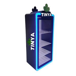 Nhà máy tùy chỉnh LED hiển thị đứng 4 lớp nước hoa thuốc lá tinh dầu thuốc lá Rack hiển thị - Product Image 3