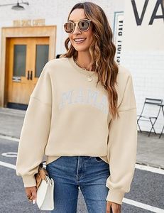 Sweatshirts pour femmes surdimensionnés à poche avant, en coton lourd personnalisé, sweat-shirt en molleton français 100% coton pour femmes - Product Image 1