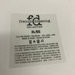 Gran oferta, etiqueta de sello caliente de transferencia de calor personalizada, Material de reciclaje, etiqueta 3D, etiquetas de impresión de marca con logotipo reflectante mate brillante para ropa - Product Image 4