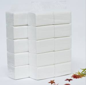 Serviettes de table 2 plis 40x40cm 1/8 plis blanc doux élégant Service de table Restaurant hôtel Banquet impression personnalisée gaufrage - Product Image 1