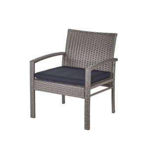 Comfortable Stylish 4-Piece Wicker Outdoor Seating Set <b>Coffee</b> <b>Table</b> for Living Room Dining Courtyard Hotel Park Durable <b>Rattan</b> - Product Image 1