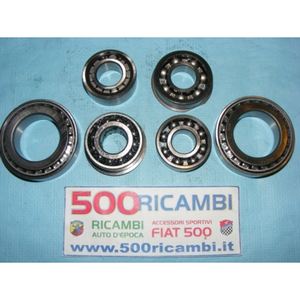 Kit Completo Cuscinetti e Ingranaggi Cambio e Differenziale per FIAT 500 F L R 126 - Product Image 1