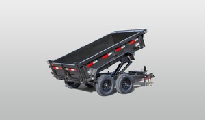 รถพ่วงดั๊มพ์ไฮดรอลิกพรีเมียม ขนาด 7x14 ฟุต ข้างสูง 4 ฟุต เพลา 7K สำหรับงานหนัก ขนส่งวัสดุและจัดสวน - Product Image 5