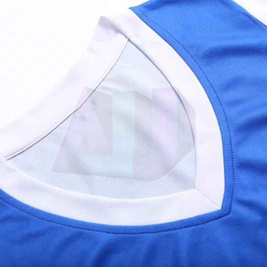 Uniforme de basket-ball sans manches, léger, grande taille, respirant, tissu en maille polyester anti-humidité pour une meilleure circulation de l'air et une meilleure évacuation de la transpiration - Product Image 4