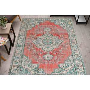 Red Turkish <b>Chenille</b> <b>Rug</b>: 3D Printed Non-Slip Accent <b>Rug</b>,With Pile Soft <b>Rug</b> - Product Image 3