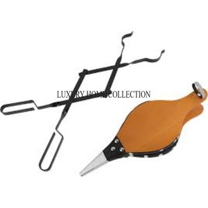 Handmade artisan-forged <b>fire</b> pit <b>tools</b> set crafted from heavy-duty steel with vintage-inspired twisted iron handles - Product Image 3