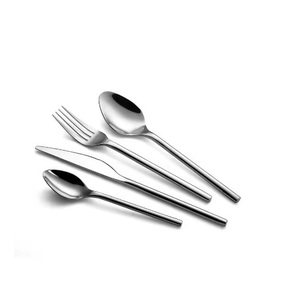 Glossy Finishing Cutlery Flatware Set for Restaurants Stainless Steel Spoon and Knife Cutlery With Best Price - Product Image 1