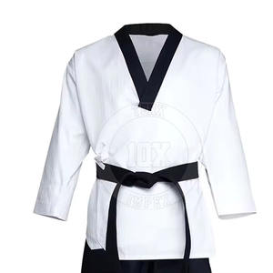 ชุดกิโมโนศิลปะการต่อสู้สำหรับผู้ชายชุดเทควันโดสำหรับผู้ชายเครื่องแบบ Jitsu โลโก้ตามสั่ง - Product Image 5
