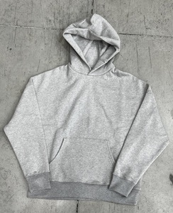 Sudadera con Capucha Personalizada de Estilo Urbano, 420 GSM, Felpa Francesa, Corte Recortado, Costuras en Contraste, Cierre de Cremallera, Talla Grande, Nueva Moda de Alta Calidad - Product Image 4