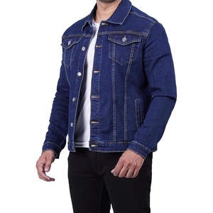 Chaqueta de Mezclilla Moderna para Hombre, Diseño Elegante, Fácil de Usar, Chaqueta Informal para Hombre - Product Image 2
