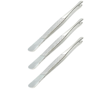 3 Fórceps de tejido ruso 6 "Instrumentos dentales quirúrgicos Acero inoxidable - Product Image 3