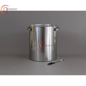 Cubo de hielo ovalado de acero inoxidable, cubo de hielo aislado de doble pared, Enfriador de bebidas para eventos, fiestas, Decoración de mesa, accesorio de barra - Product Image 5