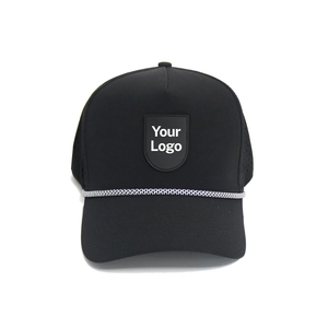 Gorra de Golf Impermeable Personalizada de Fábrica, 5 Paneles, Perforada con Láser, Logotipo de Goma Personalizado, Etiqueta Tejida Interna, Accesorios de Golf VN - Product Image 1