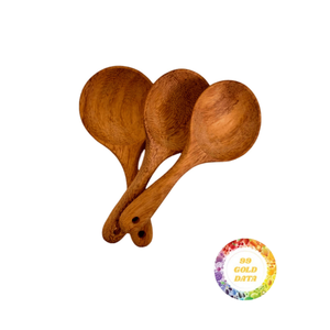 Vente en gros cuillère à soupe en bois écologique cuillère de cuisine de haute qualité à vendre fabriqué au Vietnam - Product Image 4