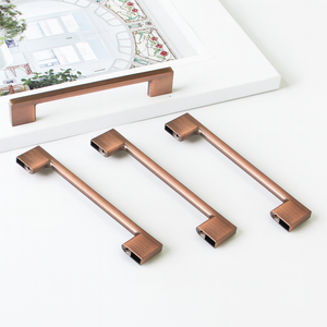 Modern Minimalist <b>Antique</b> Bronze Zinc Alloy Bar Pull Durable Eco-Friendly Cabinet Drawer Handle for <b>Wardrobe</b> Living Room - Product Image 4