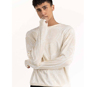 White Polyester/Cotton Custom Heavyweight Regular Fit Winter <b>Sweatshirt</b> <b>Fleece</b> Blank Custom Embroidery Design Woven Solid - Product Image 4