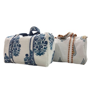 2025 Women's Beaded Quilted Frame Shape <b>Bag</b> Casual Handbag Purse Open Closure <b>Sequined</b> Decoration 100% Cotton Nylon for Export - Product Image 1