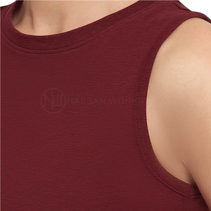 Meilleur fabricant, prix bas, haute qualité, débardeur pour femmes, personnalisation de l'étiquette, vente chaude, logo sur le devant, 100% coton, séchage rapide - Product Image 6