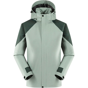 Veste de randonnée imperméable d'hiver de qualité supérieure avec fermeture éclair - Matériel léger et confortable pour les activités de plein air - Product Image 1