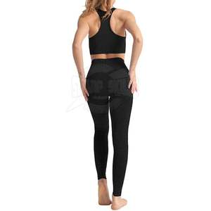 Conjunto de Yoga para Mujer, Elegante y Personalizado, Talla Grande, Cintura Elástica, 2 Piezas, Transpirable, Resistente al Agua, Calidad Premium, Superventas - Product Image 4