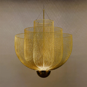 Lámpara colgante de sombra de bambú tejida de la mejor calidad, luces colgantes de jaula tejidas a mano clásicas para restaurante, cocina, comedor, lámpara de decoración - Product Image 5