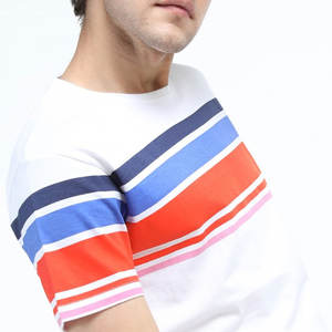 เสื้อยืดผู้ชายแบบใหม่สำหรับฤดูร้อนน้ำหนักเบาเสื้อผ้าลำลองผ้าคอตตอน100% - Product Image 6