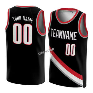 Camiseta de baloncesto juvenil de Material de malla de alta calidad, diseño Reversible de secado rápido personalizado, estilo de conjunto al por mayor para la temporada de verano - Product Image 1