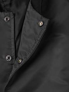 แจ็คเก็ตบอมเบอร์ผู้ชายผ้าฝ้าย 100% พรีเมียม ปักโลโก้ แจ็คเก็ตเบสบอล เสื้อคลุม - Product Image 3