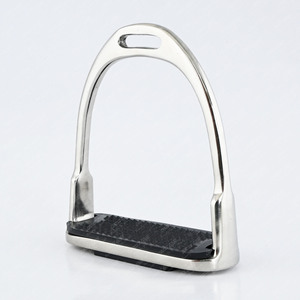 Protección de estribo de seguridad para jinetes, asiento de caballo de acero inoxidable, estribos ingleses, seguro de liberación rápida para exteriores - Product Image 1