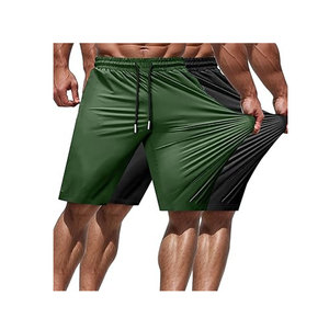 Pantalones cortos deportivos personalizados para correr para hombre, entrenamiento atlético transpirable de secado rápido con bolsillos - Product Image 5
