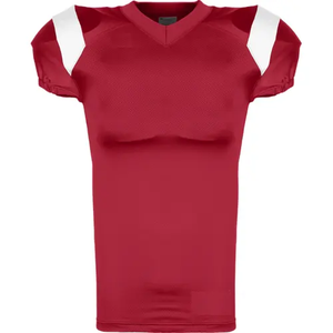 Venta al por mayor: Nueva llegada de uniformes de fútbol americano juveniles de manga corta, lisos, de tela de spandex con diseño personalizado 2026 - Product Image 2