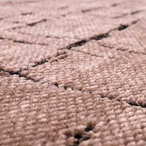 Tapis d'intérieur en chenille douce Netline Home NT201, lavable en machine, marron-NT201-Marron - Product Image 3