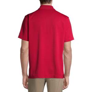 <b>Men's</b> Summer Stylish Casual Slim Fit for <b>Polo</b> T-<b>Shirts</b> Business <b>Red</b> Pique Cotton Short Sleeve Solid Color Streetwear - Product Image 4