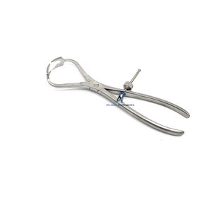 Fórceps de sujeción de hueso estilo Dedo de trinquete Abrazadera quirúrgica ortopédica Premium para instrumentos de reducción ósea precisos - Product Image 1