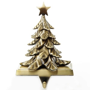 High Quality Christmas Vintage Metal Tree <b>Stocking</b> <b>Holder</b> For Home Christmas Use From India - Product Image 6