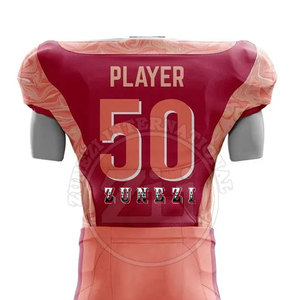 New Arrival in Stock Breathable Plus Size Short Sleeve American Football Uniform Wholesale Custom Team - Product Image 5