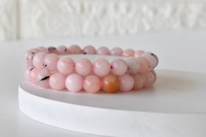 Best Attractive Pink Color Pink Opal 8mm Round Beaded <b>Healing</b> <b>Bracelet</b> Premium Quality Gemstones For Jewelry Meditation Fashion - Product Image 6