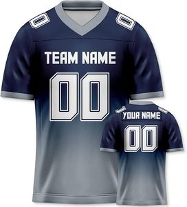 เสื้อเจอร์ซีย์ทีมฟุตบอลของแท้เสื้อเจอร์ซีย์ใหม่เสื้อเจอร์ซีย์ทีมอเมริกันฟุตบอล - Product Image 3