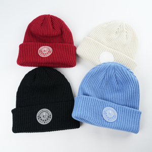 Gorro de Punto de Invierno de Alta Calidad para Hombre y Mujer, 50% Lana Merino, Gorro con Etiqueta de Gamuza, Logotipo Personalizable para Viajes de Negocios o Playa - Product Image 2